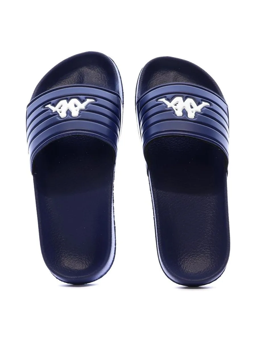 Claquettes Marine Garçon Kappa Logo Sarty 4