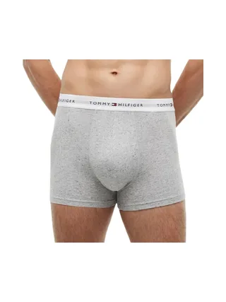 x3 Boxers Noir/Blanc/Gris Homme Tommy Hilfiger Trunk1 2