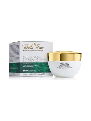 Crème de nuit hydratation profonde CBD 1
