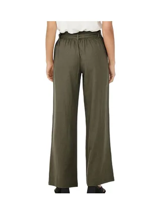Pantalon Kaki Femme JDY Linen 2