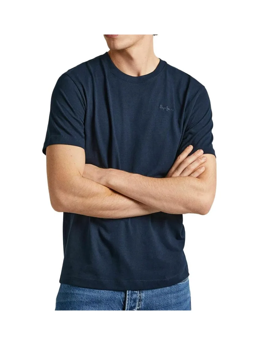 T-shirt Marine Homme Pepe jeans Connor 2