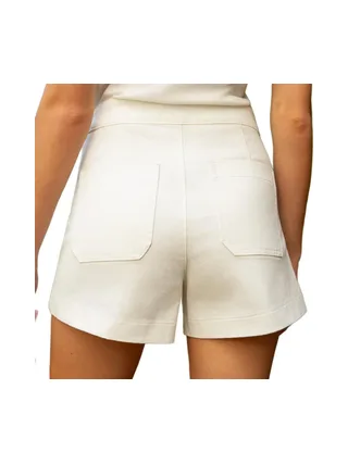 Short Blanc Femme Oraije Victorinette 2