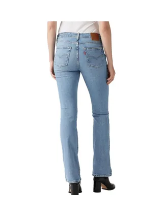Jeans 725 Bleu Femme Levi's High Rise Bootcut Light 2