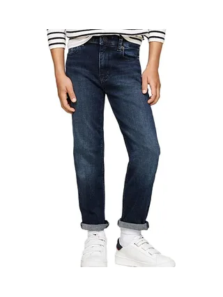 Jean Droit Marine Garçon Tommy Hilfiger Skater 1