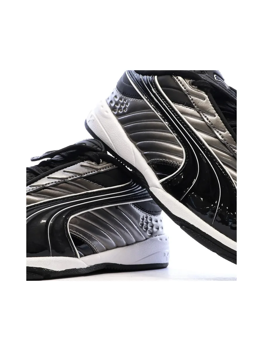 Baskets Argent/Noir Garçon Puma Goalgetter 405874 8