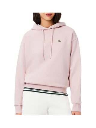 Sweat à Capuche Rose Femme Lacoste En Mollet 1