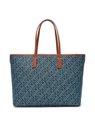 Sac Cabas Bleu Femme Tommy Hilfiger Th Monoplay 2