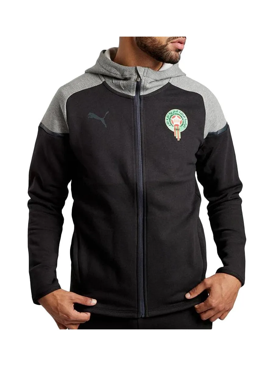 Maroc Veste Noire Homme Puma 2023/2024 2