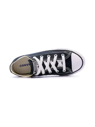 Baskets Noires Enfants Converse All Star OX 3J235C 4