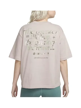 T-Shirt Beige Femme Nike Jumpman 2