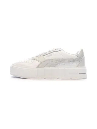 Baskets Blanches/Grises Femme Puma Cali 1