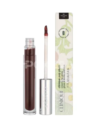 Clinique Pop Plush Creamy Lip Gloss 3.4ml - #01 Black Honey Pop 1