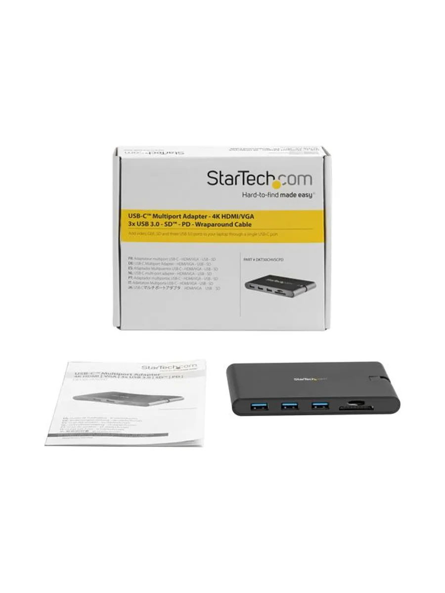 Multiport Adapter - USB-C - HDMI and VGA 7