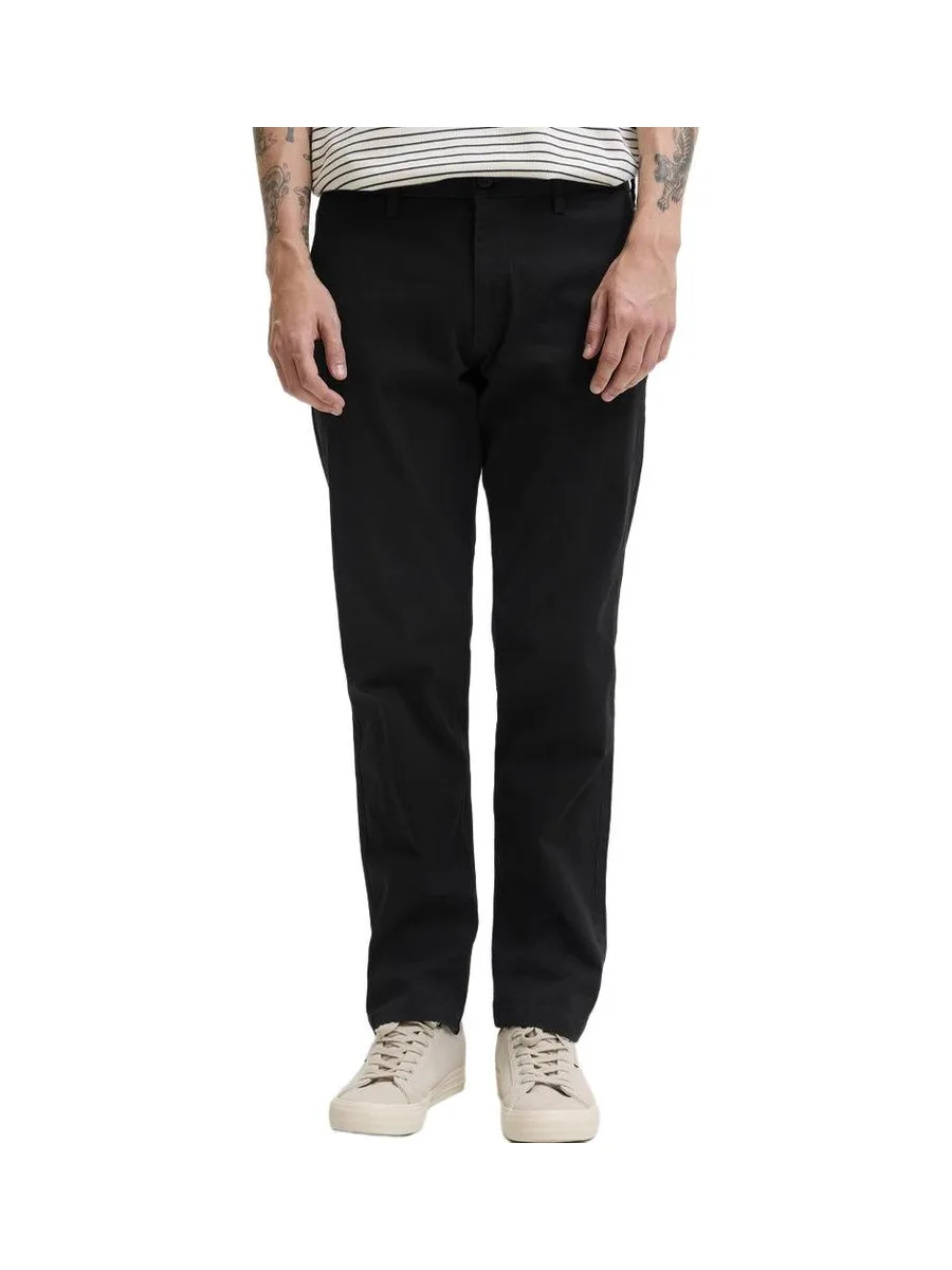 Pantalon Chino Noir Homme Jack & JonesTkane 2