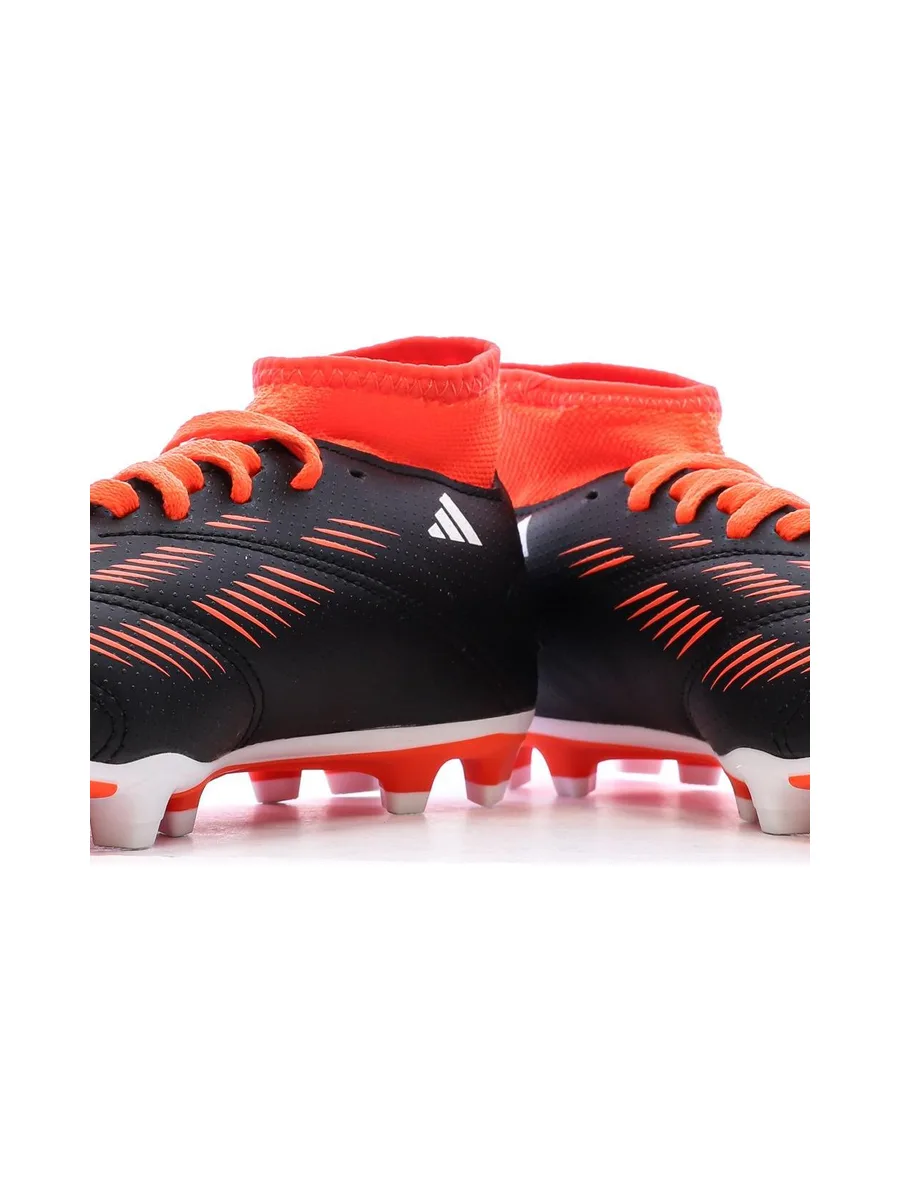 Chaussures de football Noir/Rouges Garçon Adidas Predator Club 7