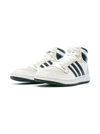 Baskets Blanche/Gris Homme Adidas Top Ten 6