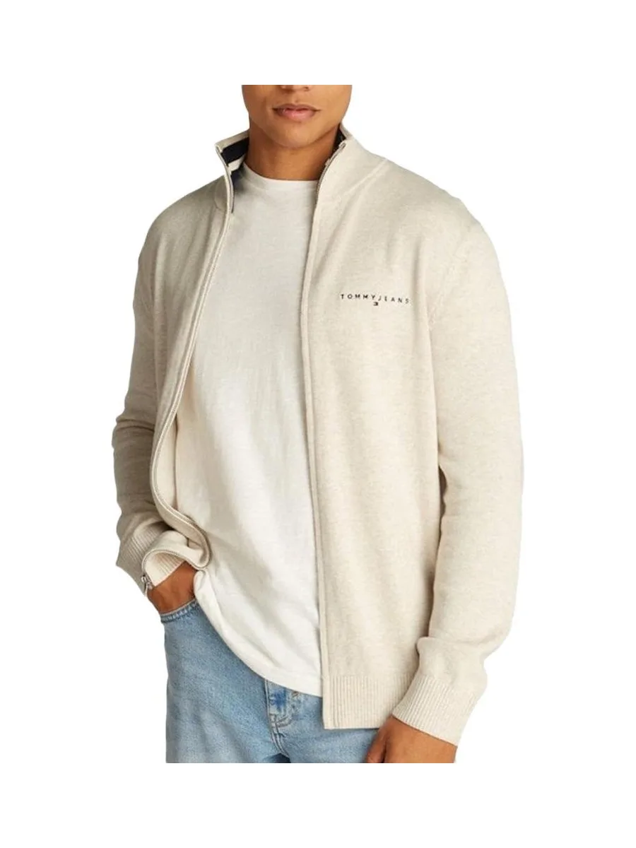 Gilet Beige Homme Tommy Hilfiger Slim Linear 1