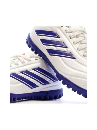 Chaussures de Futsal Blanches/Bleu Garçon Adidas Copa Pure 2 7