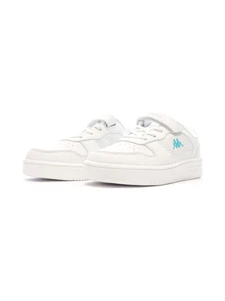 Baskets Blanches/Turquoises Garçon Kappa Falcon 6