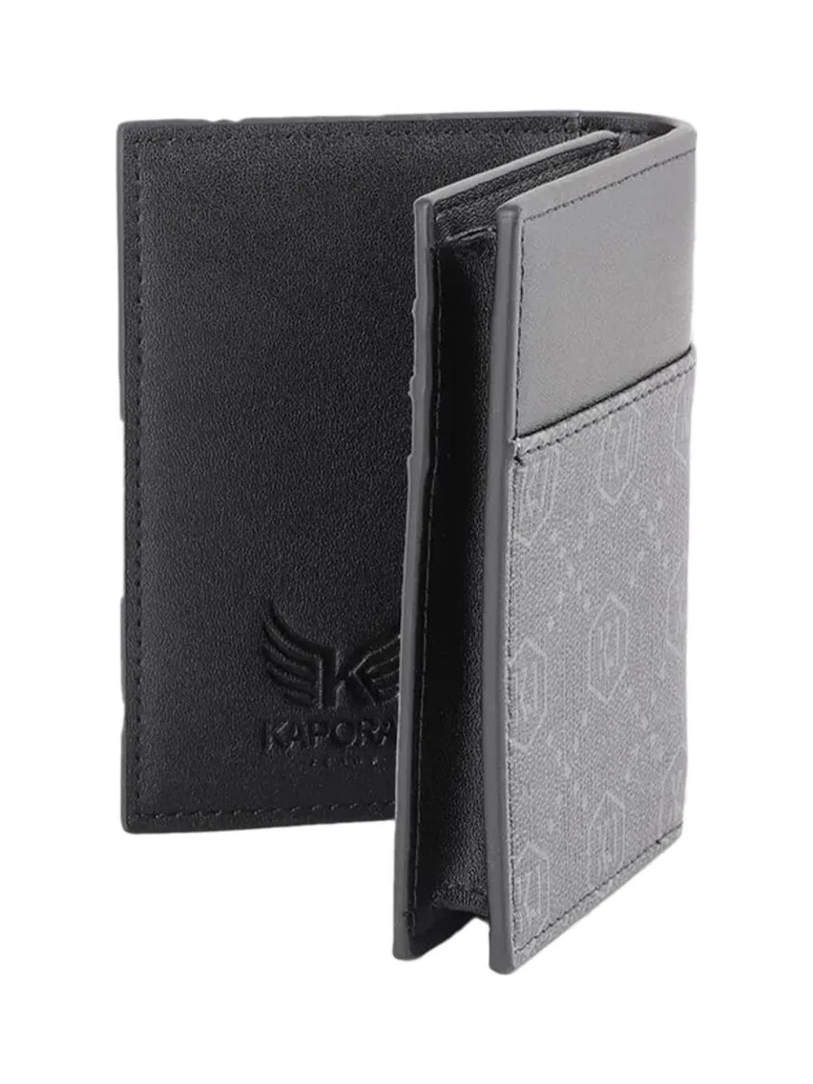 Portefeuille Noir Homme Kaporal Kp Pouce 3