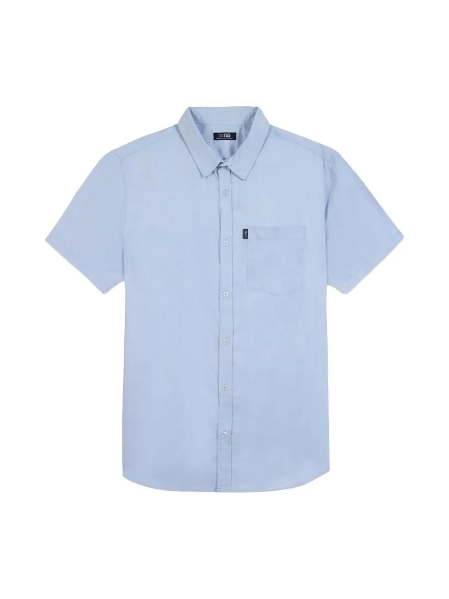 Chemise Bleu Homme TBS Chemise Oxygene 2
