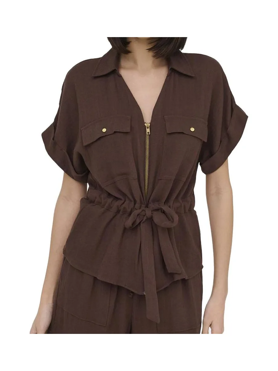 Blouse Marron Femme JDY Mille 2