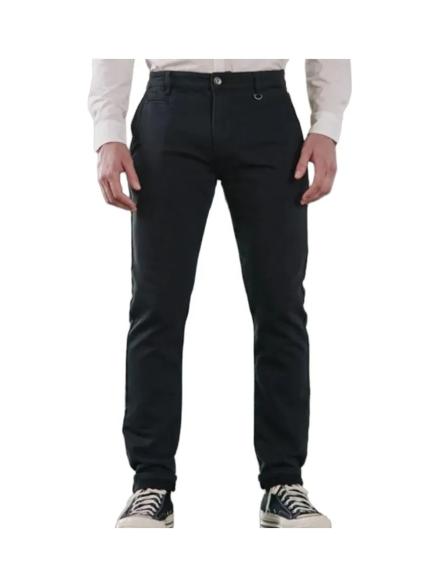 Pantalon Chino Noir Homme Freeman Porter Gino Epic 3