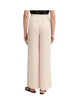 Pantalon fluide/toile Beige Morgan PWENDA 2