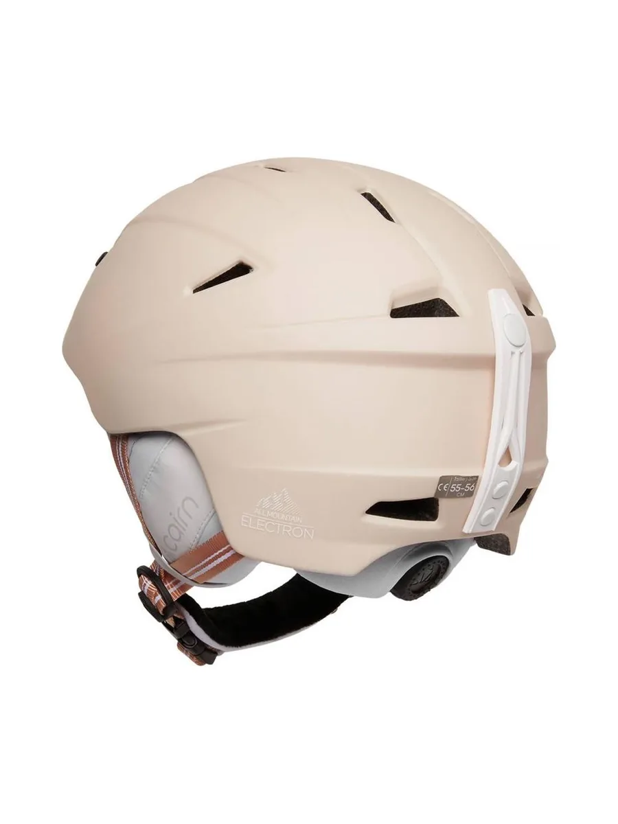 Casque de ski Rose Femme Cairn Electron Powder 3