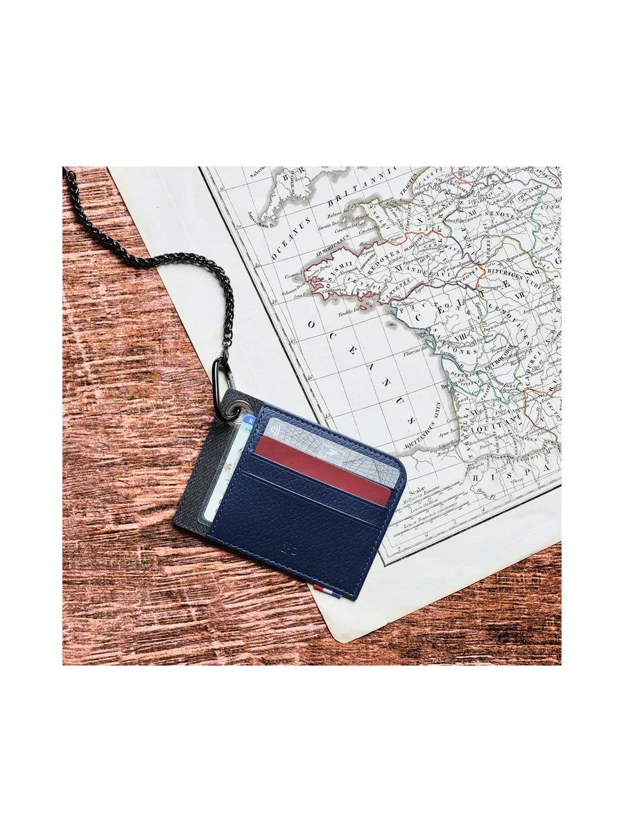 MAT - Porte-cartes horizontal à poche en liège - Naturel 65