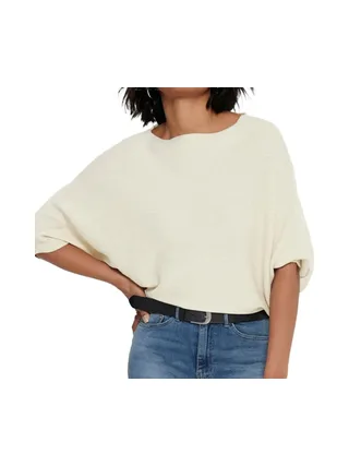 Pull écru Femme JDY Batsleeve 1