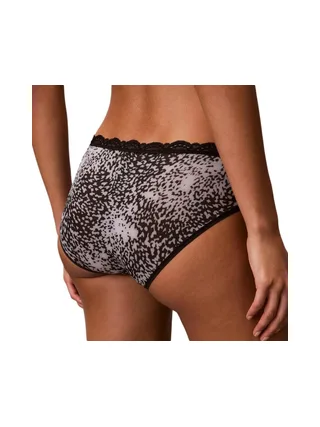 Culotte Noir/Rose clair Femme Calvin Klein Jeans BikinisL 2