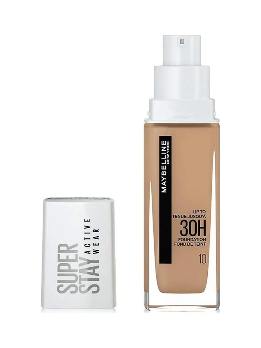 Fond de teint Gemey Maybellin New York SuperStay Active Wear 30H 010 Ivoire 3