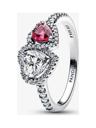Pandora - Bague Cœur S cherries jubilee en argent sterling 1