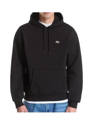 Sweat à Capuche Noir Homme Lacoste SH8863 1