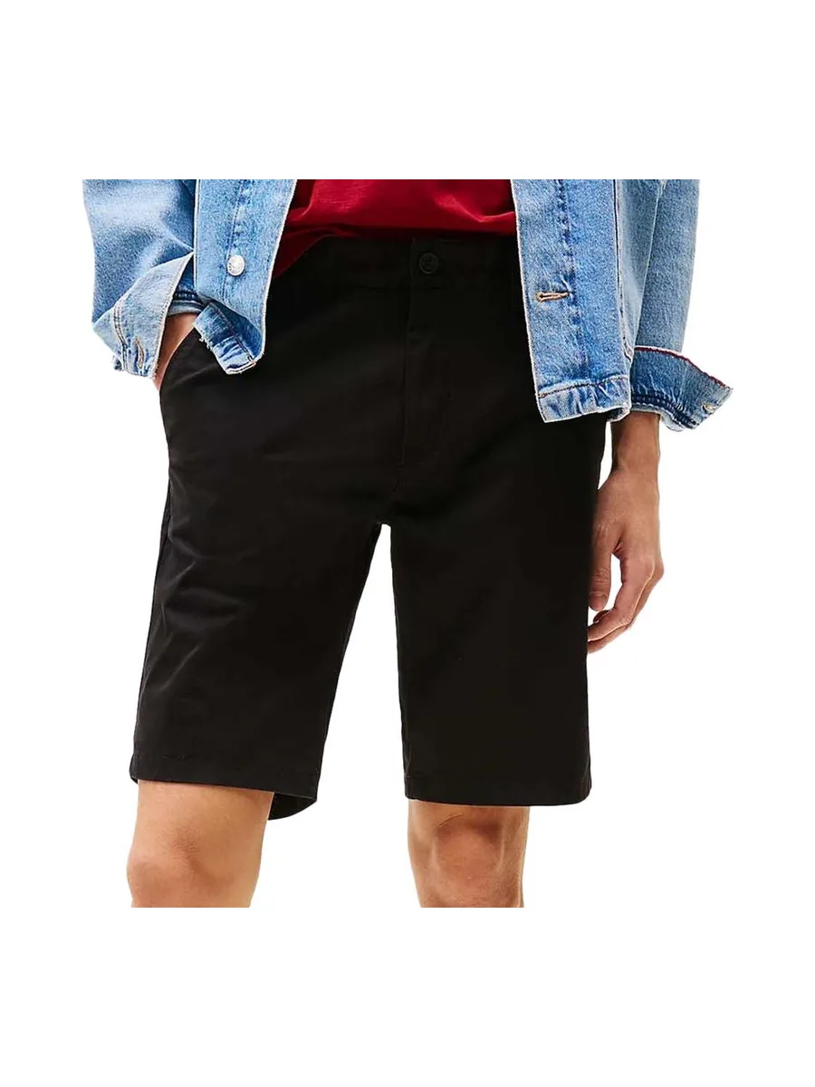 Short Chino Noir Homme Tommy Hilfiger Scanton 1