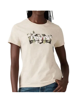 T-Shirt Beige Femme Levi's The Perfect 1