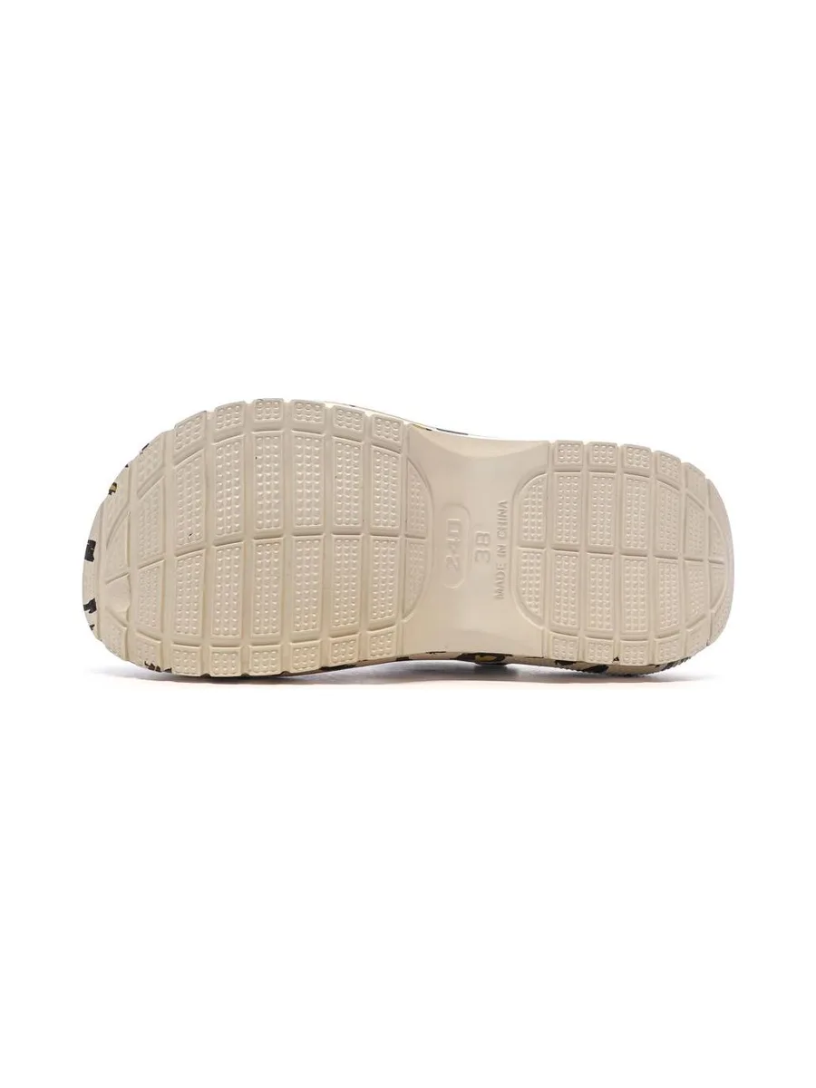 Sabots à Plateforme Beige à Motifs Femme XTI 143888 6