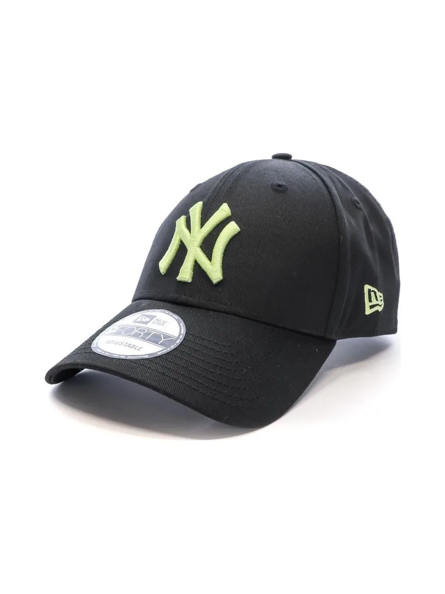 Casquette Noire/Vert Homme New Era League Essential 5