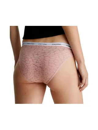 Culotte Rose Pale Femme Calvin Klein Jeans QD5050E 2