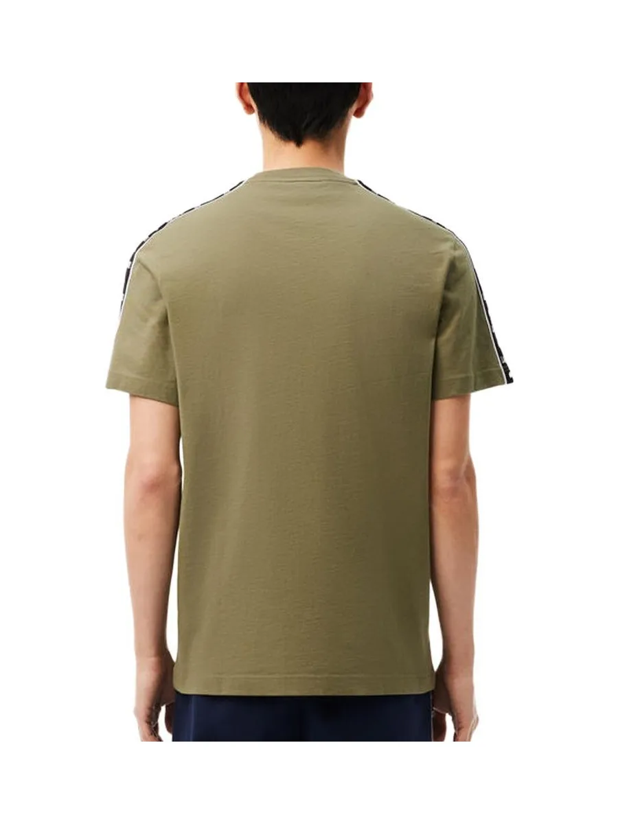 T-shirt Kaki Homme Lacoste TH7404 3