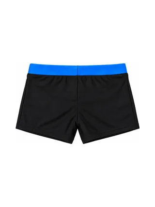 Boxer de bain Noir/Bleu Homme Lhoste Barracuda 2