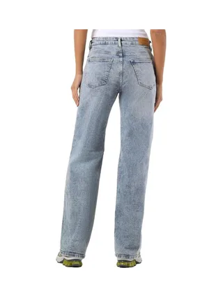 Jean Droit Bleu Femme Noisy May Landa 2