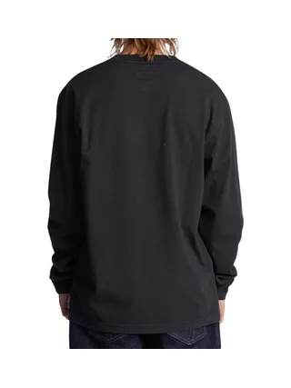 T-Shirt Noir Homme Dc shoes 1994 2