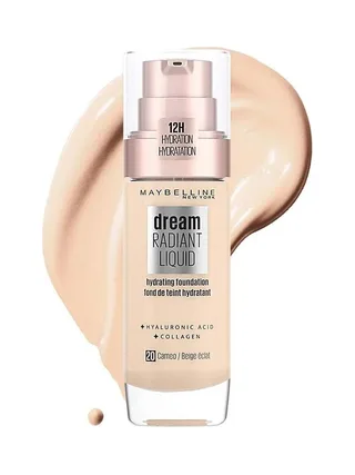 Fond de teint Dream Radiant Liquid Gemey Maybelline 20 Beige éclat 2