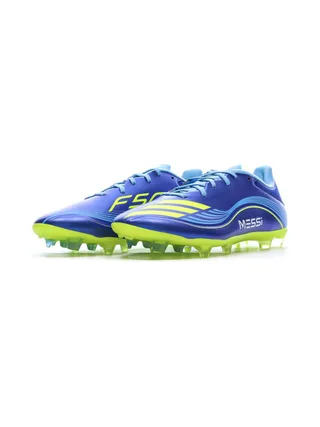 Chaussures de Foot Bleu/Jaune Adidas F50 Messi League FG/MG 6