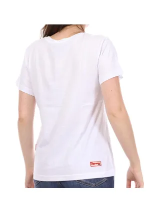 T-shirt Blanc Femme Supreme Grip Sup 2