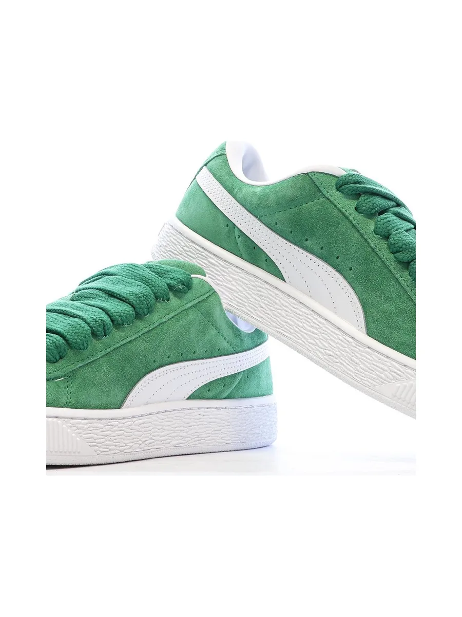 Baskets Verte Femme Puma Suede XL 8