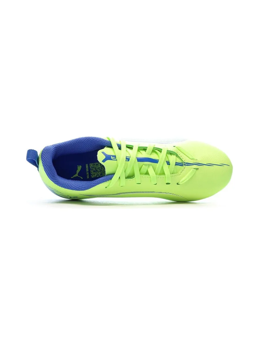 Chaussures de football Jaune Fluo Garçon Puma Ultra 5 Play FG/AG 5