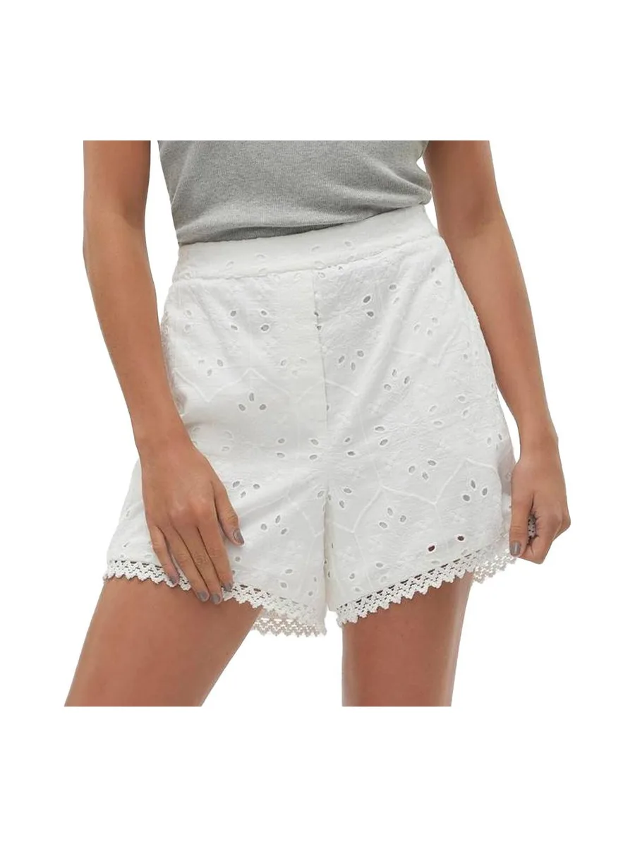 Short Blanc Femme Vero Moda Irina 1